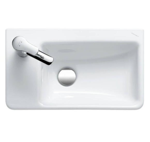 Laufen Pro S pakabinamas/baldinis praustuvas 48x28 cm, kairės pusės