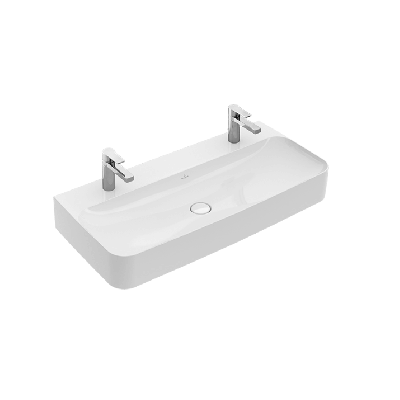 Villeroy&Boch Finion praustuvas pakabinamas, 1000 x 470 mm su "Ceramic Plus" danga ir šlifuota apačia