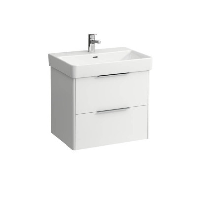 Laufen Pro S pakabinamas/baldinis praustuvas 65x46,5 cm, su persipylimo anga