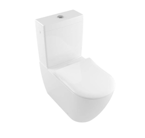 Villeroy&Boch Subway Rimless klozetas be bakelio ir dangčio