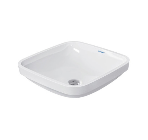 Duravit DuraStyle po stalviršiu montuojamas praustuvas 400x400mm