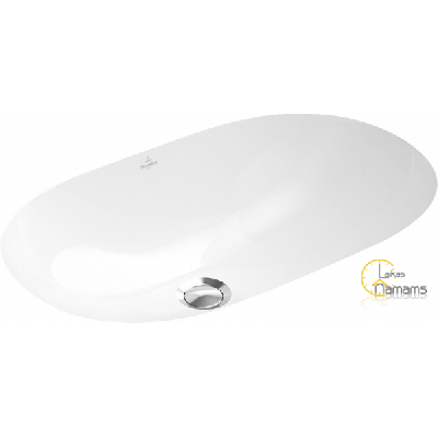 Villeroy & Boch O.Novo po stalviršiu montuojamas praustuvas 600x350mm