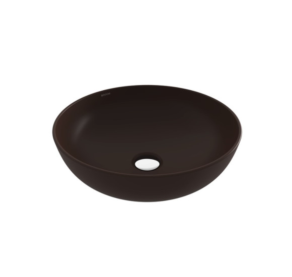 Bocchi (1494) pastatomas praustuvas 38cm skermens, juodos matinės spalvos