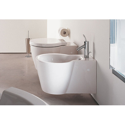 Pakabinamas klozetas Duravit Starck 1 su Soft close dangčiu