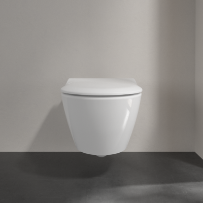 Villeroy&Boch pakabinamas unitazas Subway 2 'Rimless', su plonu dangčiu, 5614R201