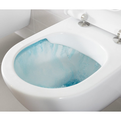 Villeroy&Boch pakabinamas unitazas Subway 2 'Rimless', su plonu dangčiu, 5614R201