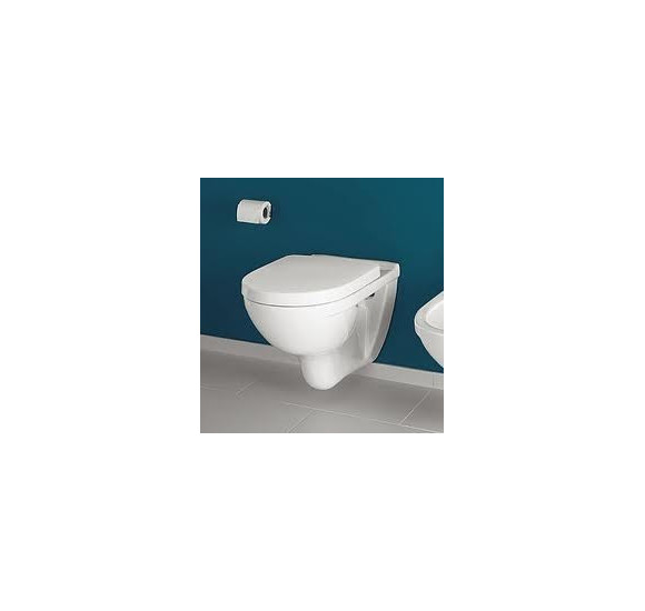 Villeroy&Boch O.Novo pakabinamas klozetas su lėtai nusileidžiančiu dangčiu