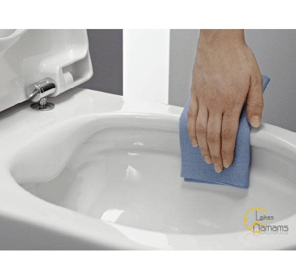 Laufen Pro New pakabinamas unitazas Rimless compact, be dangčio