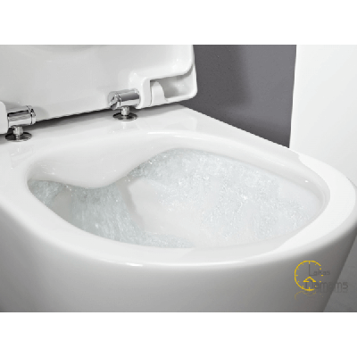 Laufen Pro New pakabinamas unitazas Rimless compact, be dangčio