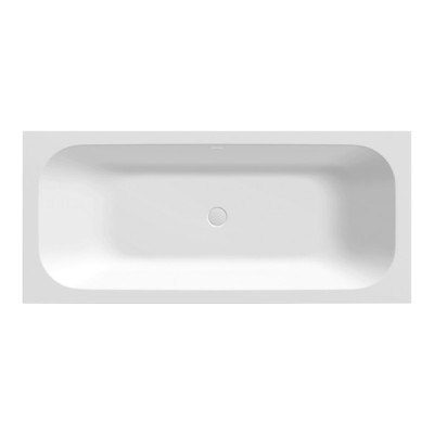 Balteco Xonyx akmens masės vonia VIGO 170x75 cm, baltos matinės spalvos