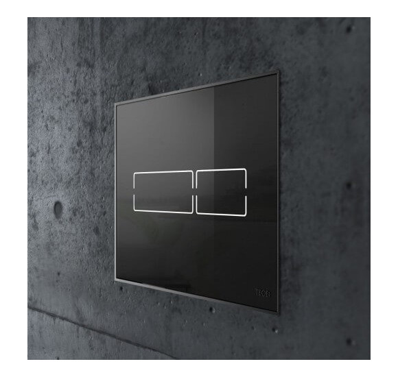 TECE lux Mini vandens nuleidimo klavišas "touch-free" (juodos spalvos)