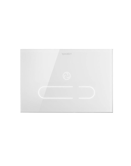 Duravit sensorinis WC nuleidimo mygtukas A2, baltas stiklas