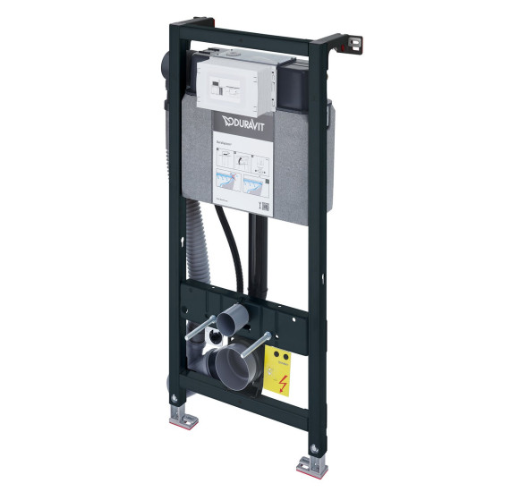 Duravit DuraSystem WC potinkinis rėmas su kvapo ištraukimu, 1148x500x155 mm