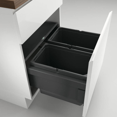 FRANKE FX - 60 šiukšlių rūšiavimo sistema (2-jų arba 3-jų kibirėlių)