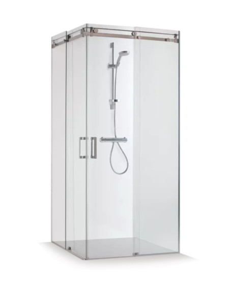 Brasta Glass VESTA nestandartinė dušo kabina (Matmenys intervale 800..1100x800..1100mm)