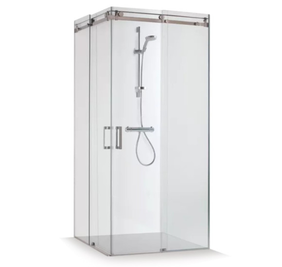 Brasta Glass VESTA nestandartinė dušo kabina (Matmenys intervale 800..1100x800..1100mm)