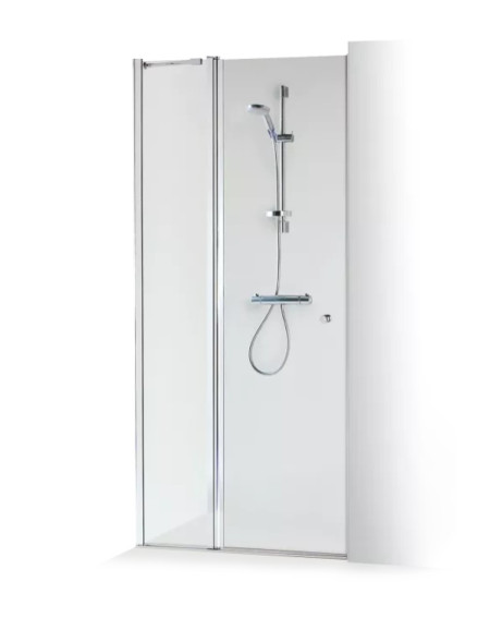 Brasta Glass Greta Plius nestandartinės dušo durys (Matmenys intervale 1211...1600mm)