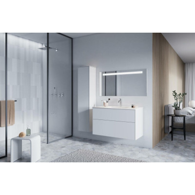 Balteco Vida vonios praustuvo spintelė, "push to open" sistema, pasirinkite dydį (80 - 120 cm) ir spalvą