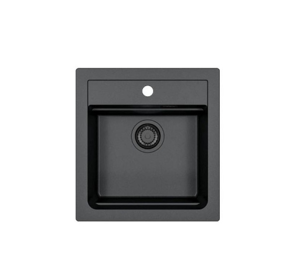 ALVEUS Atrox 20 granitinė plautuvė (Black edition)
