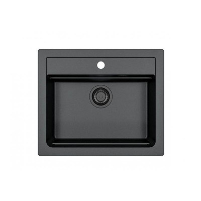 ALVEUS Atrox 30 granitinė plautuvė (Black edition)