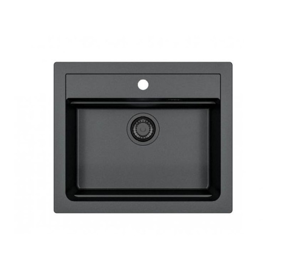 ALVEUS Atrox 30 granitinė plautuvė (Black edition)