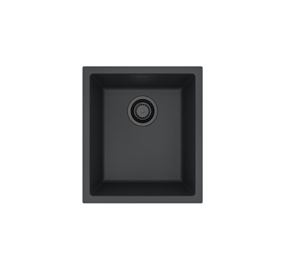 ALVEUS Omni 10 granitinė plautuvė (Black Edition)