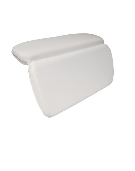 Balteco Super Soft ortopedinė vonios pagalvėlė, baltos spalvos 37x27x5