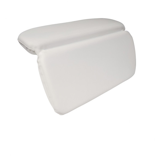 Balteco Super Soft ortopedinė vonios pagalvėlė, baltos spalvos 37x27x5