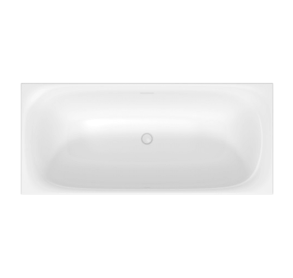 Duravit Xviu laisvai pastatoma vonia su specialiu juodu rėmu 1800x800
