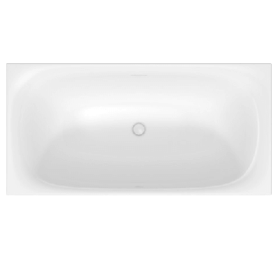 Duravit Xviu laisvai pastatoma vonia su specialiu juodu rėmu 1600x800