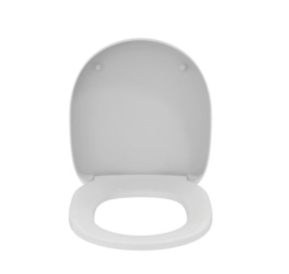 IŠPARDAVIMAS. Ideal Standard Connect Space "Soft close", kieto plastiko dangtis
