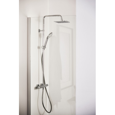 Ideal Standard CERATHERM T100 termostatinė dušo sistema, chromo spalvos