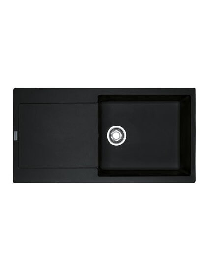 Franke MRG 611-100XL plautuvė, montuojama ant stalviršio, eksentrinis ventilis, nerūdijančio plieno rankenėlė