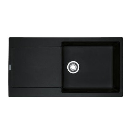 Franke MRG 611-100XL plautuvė, montuojama ant stalviršio, eksentrinis ventilis, nerūdijančio plieno rankenėlė