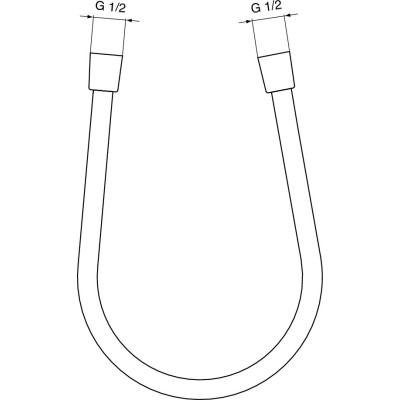 Ideal Standard IdealFlex dušo žarna 1500 mm, BE150AA