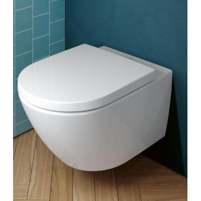 Villeroy&Boch Subway 3.0 "Twist flush" pakabinamas klozetas su dangčiu 4670TS01