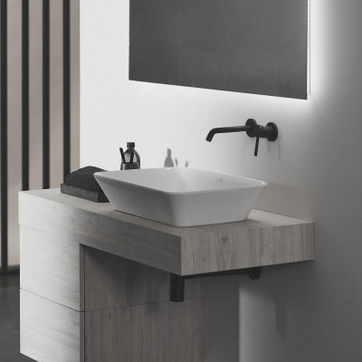 Ideal Standard Ceraline potinkinis praustuvo maišytuvas, juodos matinės spalvos, A6938XG