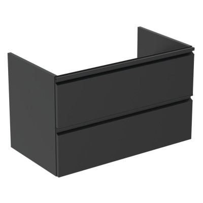 Ideal Standard Tesi pakabinama vonios spintelė 80cm, matinė juoda