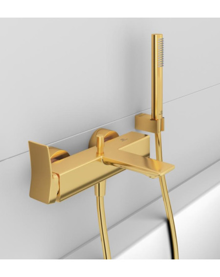 Ideal Standard Conca vonios maišytuvas su rankiniu dušeliu komplekte, PVD spalvos