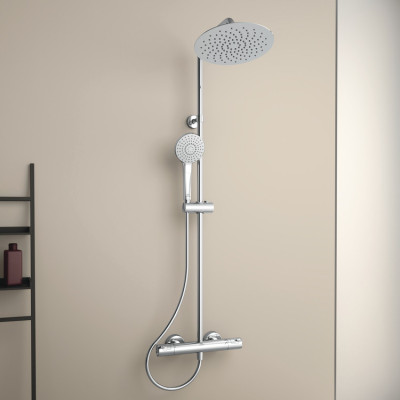 Ideal Standard CERATHERM T50 (A7565AA) termostatinė dušo sistema, chromo spalvos