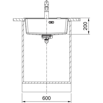 Franke MRG 610-52 A plautuvė, montuojama ant stalviršio, užkemšamas ventilis, nerūdijančio plieno perlaja