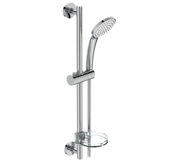 Ideal Standard universalus dušo komplektas, 600 mm, Metal žarna 1750mm, B9412AA