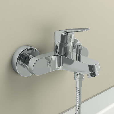 Ideal Standard CERAFLEX  vonios/dušo maišytuvas su dušo galvutės komplektu, B1722AA
