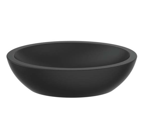 Ideal Standard Strada "O" ovalus juodas keramikinis praustuvas