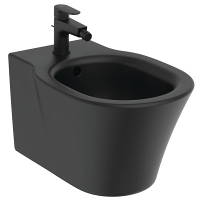 Ideal Standard Connect Air pakabinamas juodas bide 360x540mm