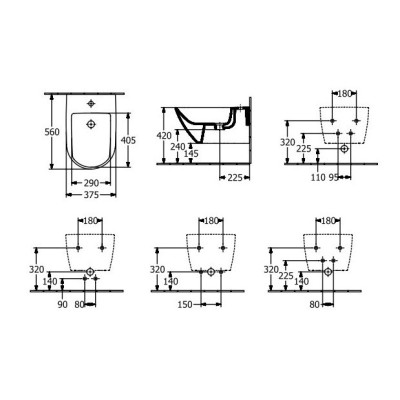 Bide Villeroy&Boch Subway 3.0