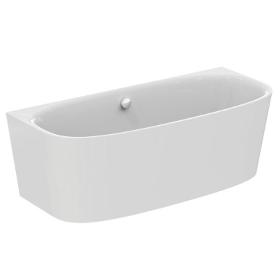 Ideal Standard Dea prie sienos statoma balta vonia 180x80 su prisipildymo per sifoną funkcija