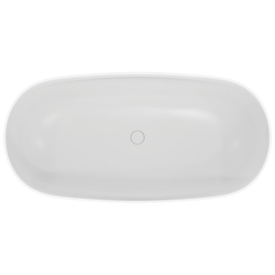 Ideal Standard Linda - X ovali laisvai pastatoma vonia, baltos matinės spalvos 175x85