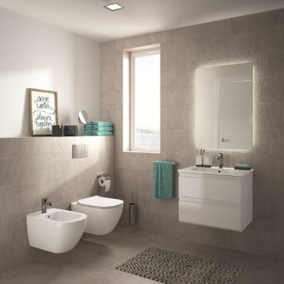 Ideal Standard TESI pakabinamas klozetas (Aquablade),  su "Soft close" dangčiu, T354601