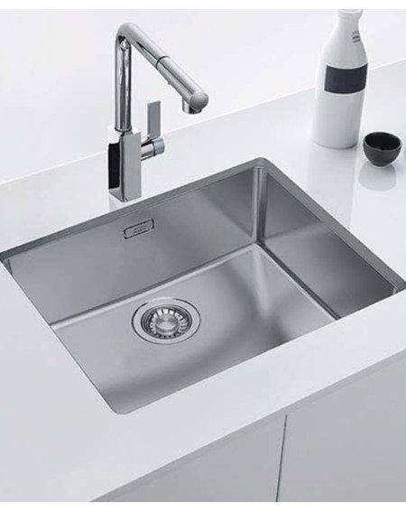 Franke MRX 110-50 nerūdijančio plieno plautuvė 54x44cm, (rankinis ventilis)